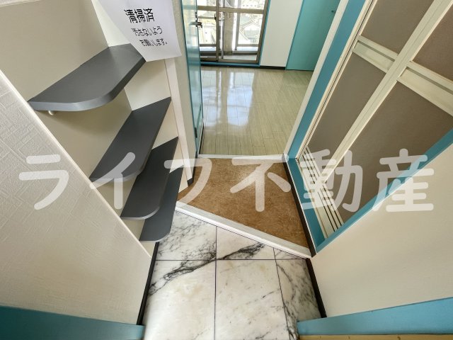 玄関　毎日通る玄関はこちらです