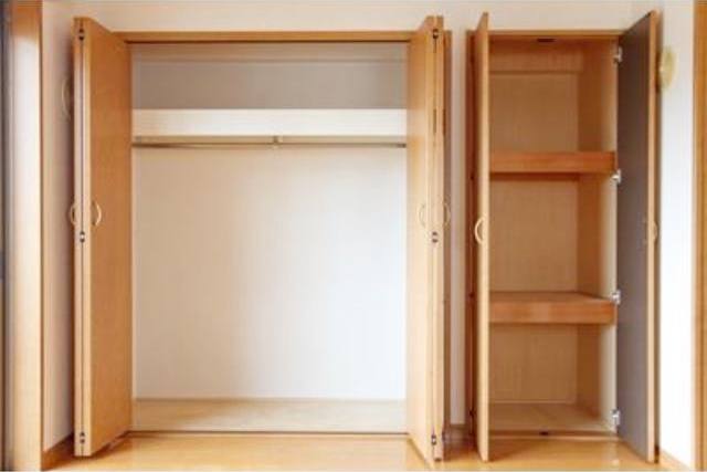 収納　たっぷりとした収納スペースです♪