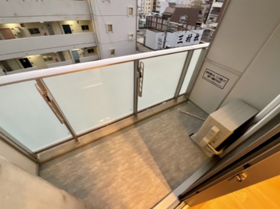 バルコニー　※別部屋の写真です