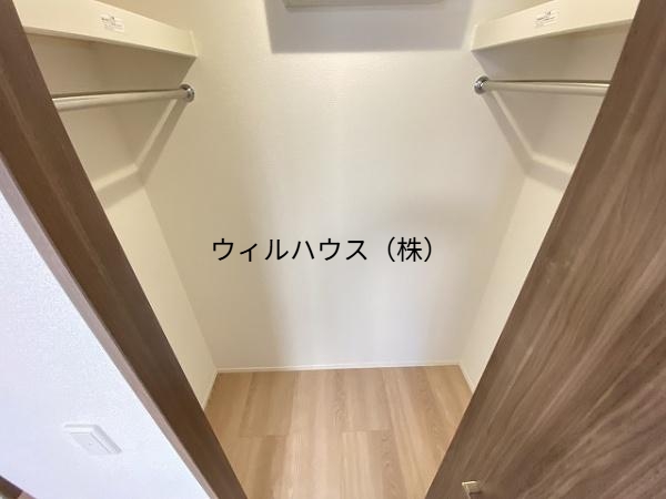 収納　クローゼット！