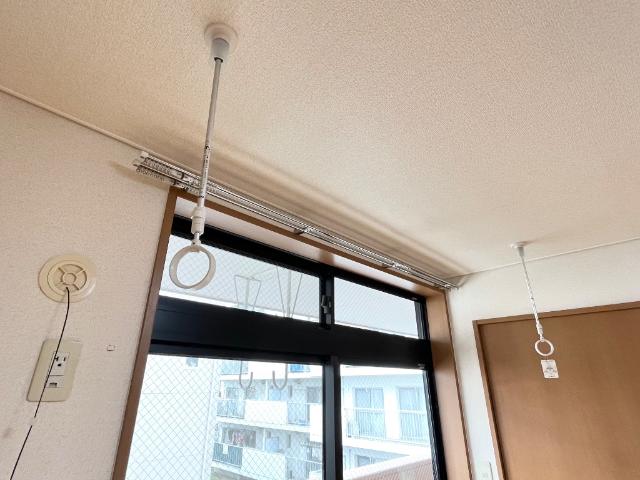 その他設備　室内物干