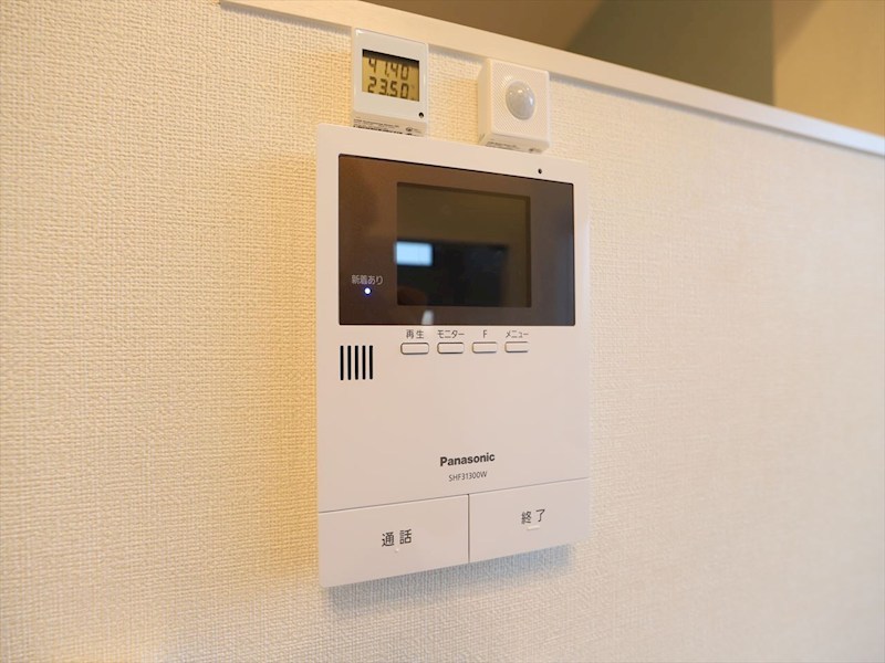 セキュリティ　ＴＶモニター付インターホン　同仕様写真