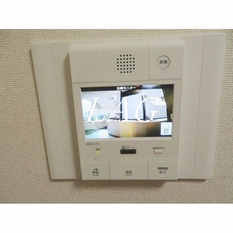 セキュリティ　モニター付きインターフォンです。