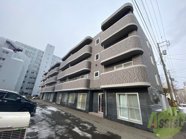 建物外観　札幌市中央区南四条西「ハイデンス４－１３」