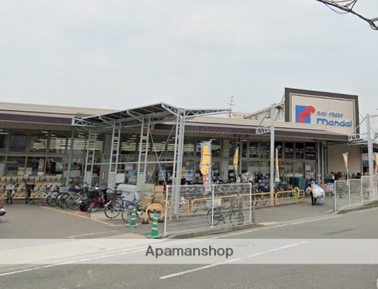 スーパー　（株）万代／尼崎食満店（スーパー）まで603m