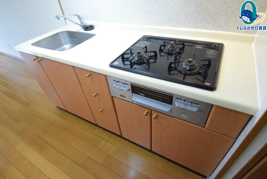 キッチン　くじらのゼロ賃貸は＼仲介手数料0円×初期費用最安×全国対応／