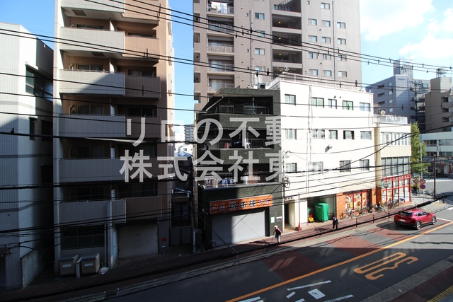 眺望　バルコニーからの景色です！