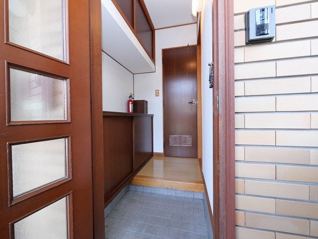 玄関　毎日通る玄関はこちらです