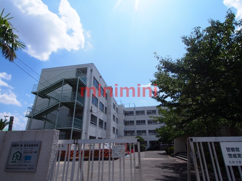 小学校　高槻市立冠小学校（小学校）まで166m