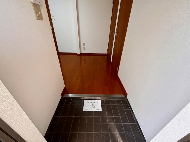玄関　落ち着いた玄関です