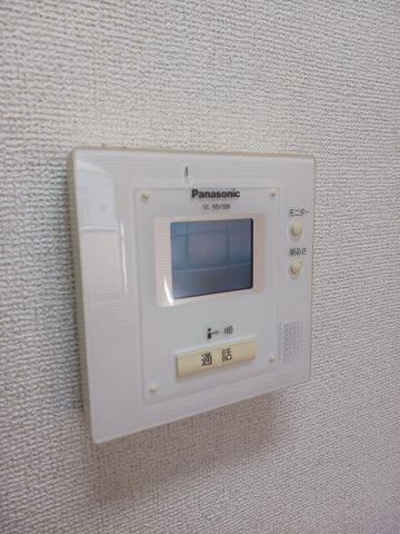 セキュリティ　モニター付きインターホンです
