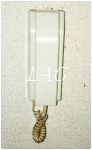セキュリティ　インターホンです。