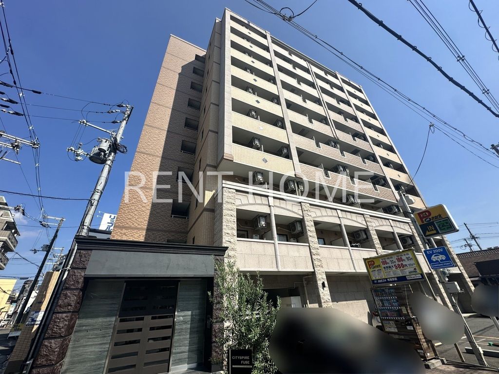 建物外観　布施駅近の鉄筋コンクリート造マンションです