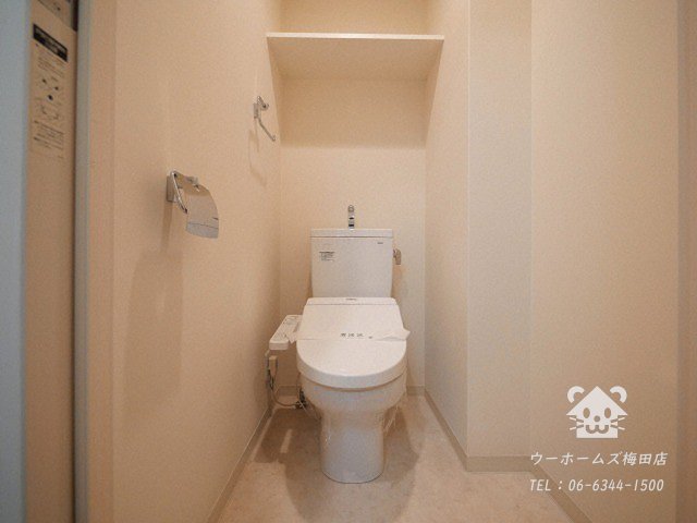 トイレ　ゆったりとした空間のトイレです