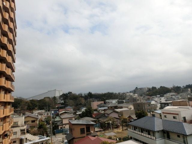 眺望　5階バルコニーからの景色です。
