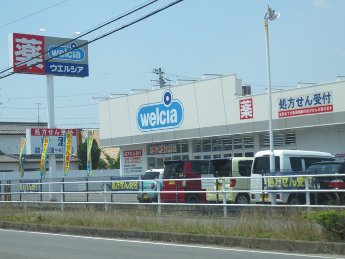 ドラックストア　ウェルシア岡崎法性寺店（ドラッグストア）まで800m