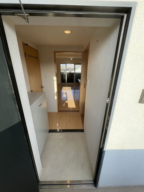 玄関　ゆったりとした玄関です