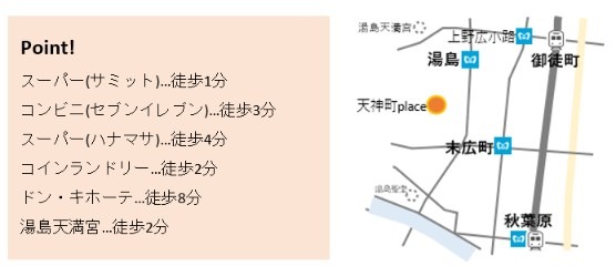天神町placeの周辺写真