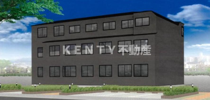 建物外観　こちら、外観パースです