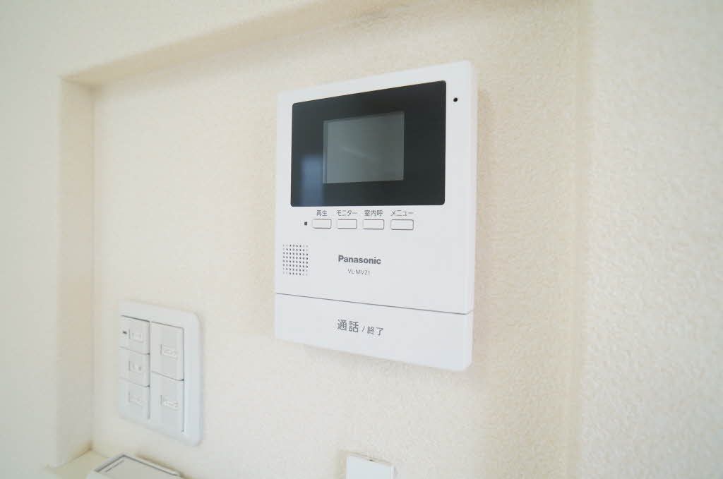 セキュリティ　モニタ付きドアホン