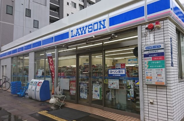 コンビニ　ローソン 墨田緑一丁目店（コンビニ）まで40m