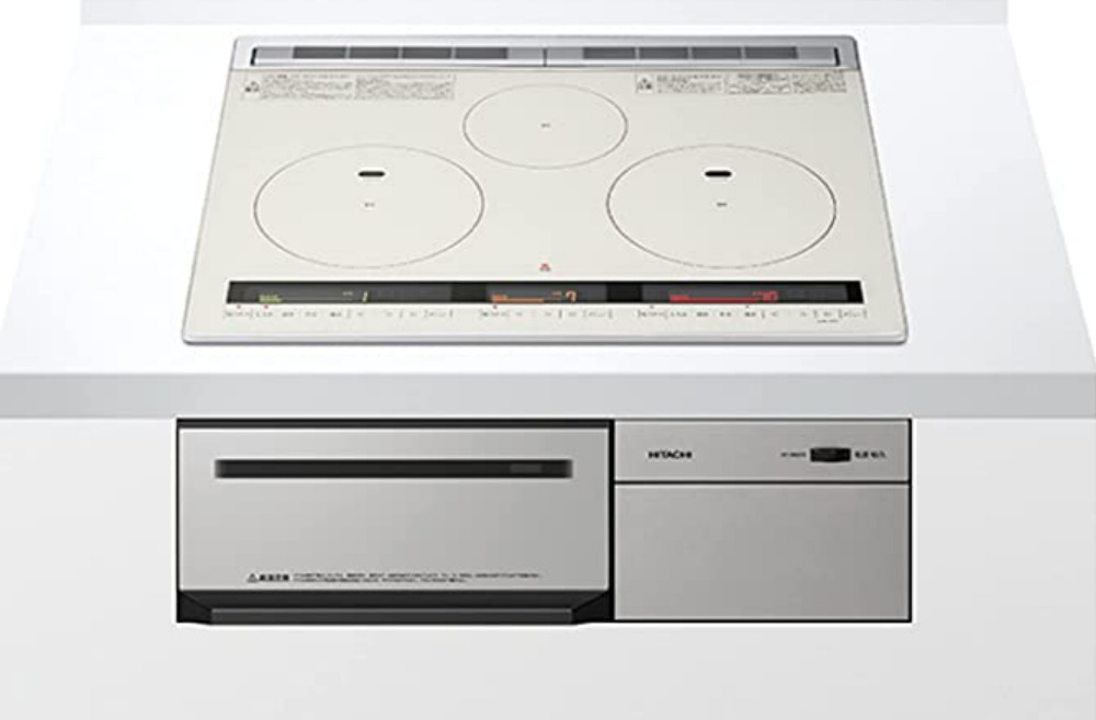 キッチン　3口IHコンロ