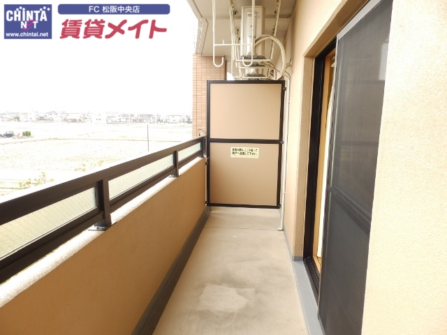 バルコニー　別部屋反転参考写真