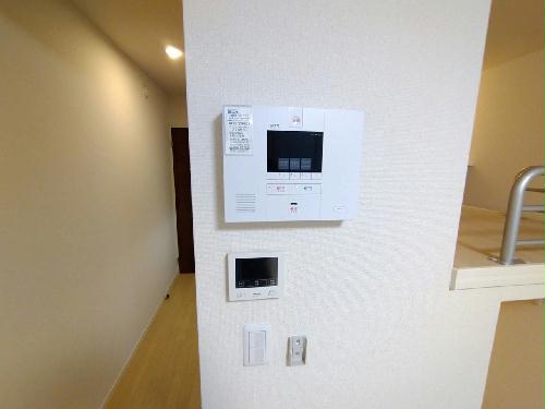 セキュリティ　モニターホン標準設置♪