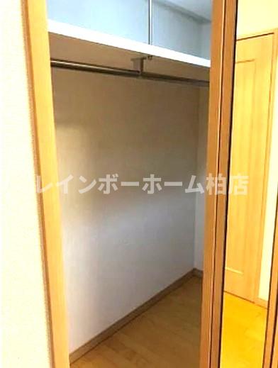 収納　クローゼットです