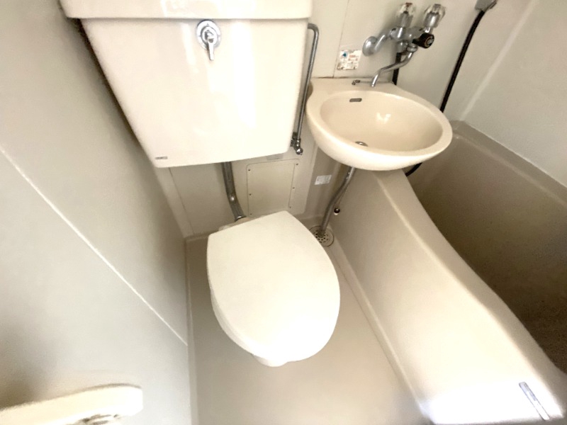 トイレ　お掃除が楽ちんです。