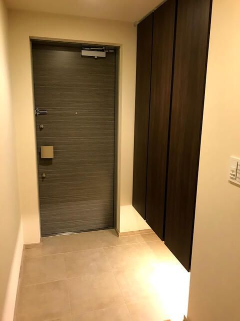 玄関　明るい玄関です