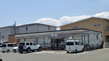 コンビニ　セブンイレブン 橿原四条町店（コンビニ）まで550m