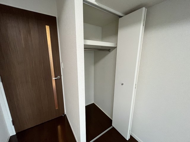 収納　たっぷりとした収納スペースです