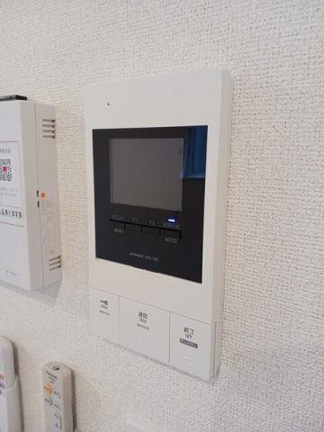 セキュリティ　モニター付きインターホンです