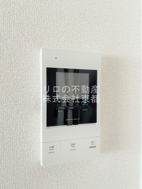 セキュリティ　ＴＶモニター付インターホンがあるので訪問者が一目でわかります