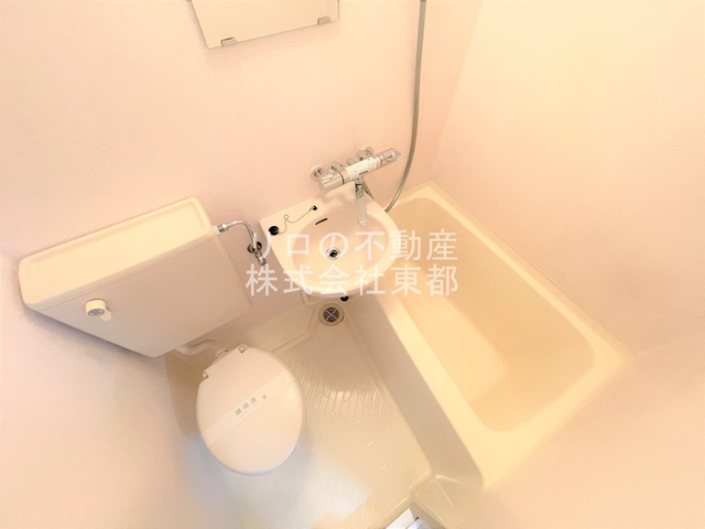バス・シャワールーム　お掃除がしやすい洗面台付き３点ユニットです☆