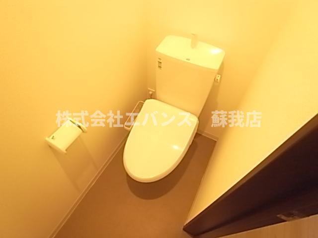 トイレ　ゆったりとした空間のトイレです
