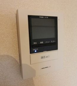 セキュリティ　ネット無料。モニターホン付きです