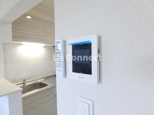 セキュリティ　突然の来客時もＴＶモニターホンでしっかり確認。