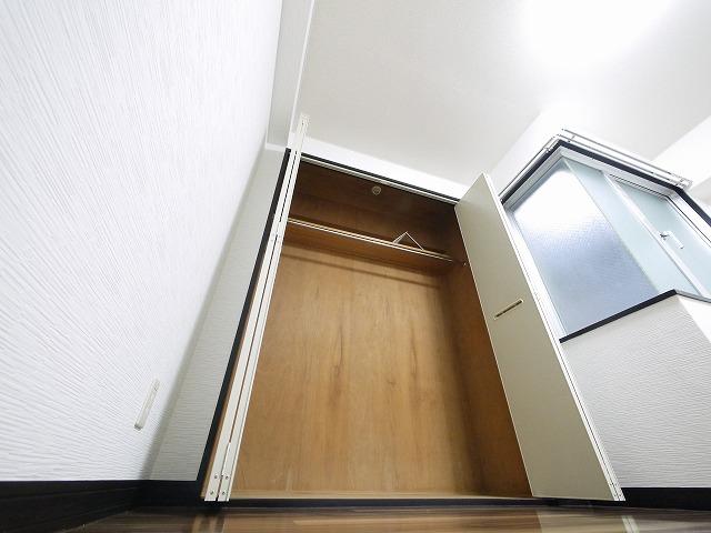 収納　十分な収納スペースがあります