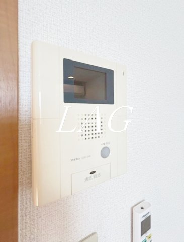 セキュリティ　モニター付きインターフォンです。