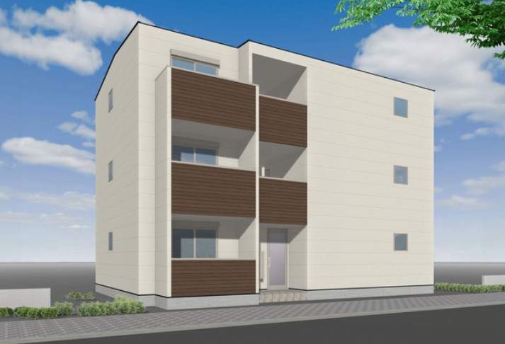 建物外観　外観パースです。