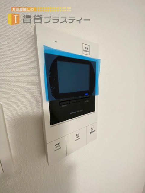 セキュリティ　訪問者お顔が確認できます