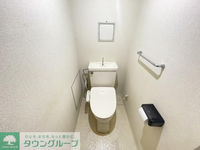 トイレ　同物件モデルルーム写真。