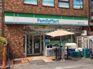 コンビニ　ファミリーマート 南船場二丁目店（コンビニ）まで385m