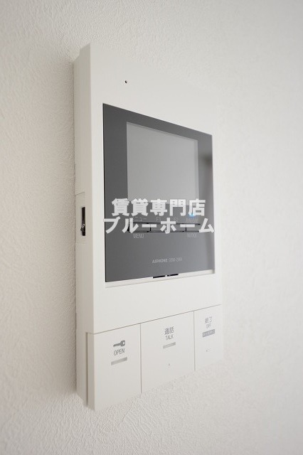 セキュリティ　モニター付きインターホン！