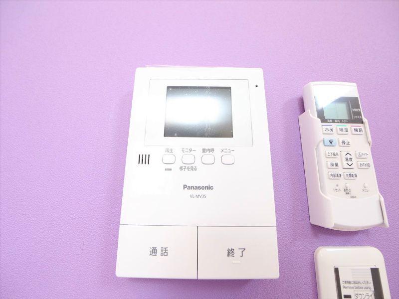 セキュリティ　ＴＶモニター付インターホン