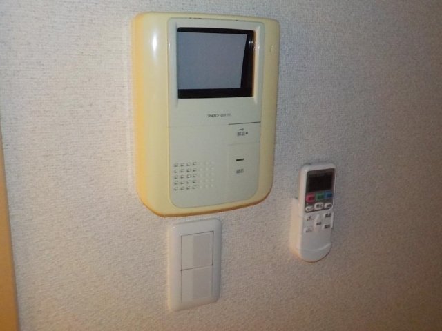 セキュリティ　インターホンです