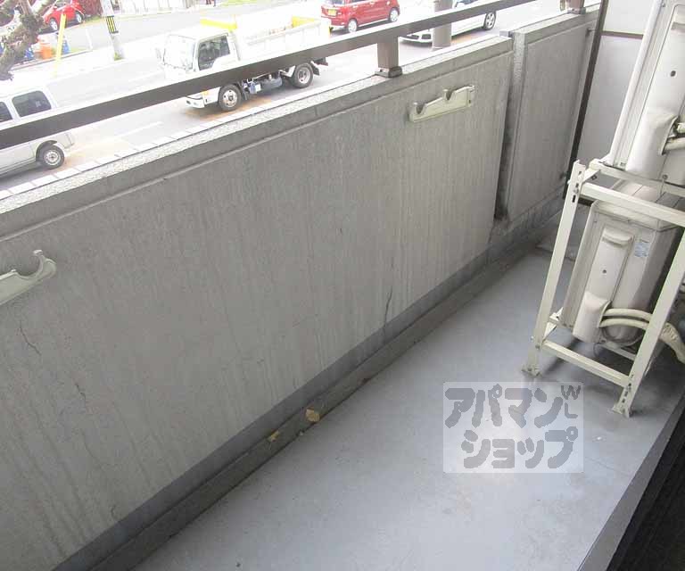 バルコニー　２０２号室の写真です。