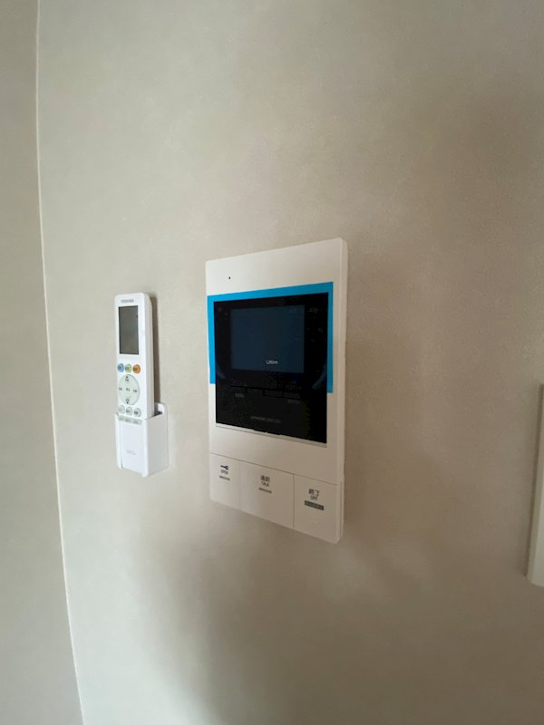 セキュリティ　別のお部屋の写真ですが参考までに
